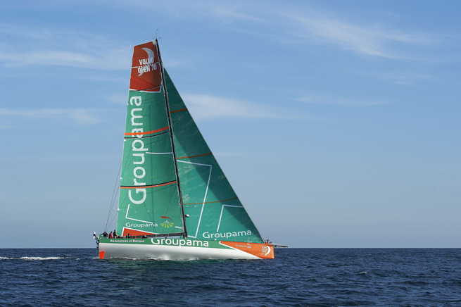 Première sortie Groupama 4 Première sortie Groupama 4