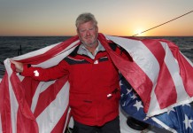 Brad Van Liew remporte la Velux 5 Oceans Arrivée Brad van Liew