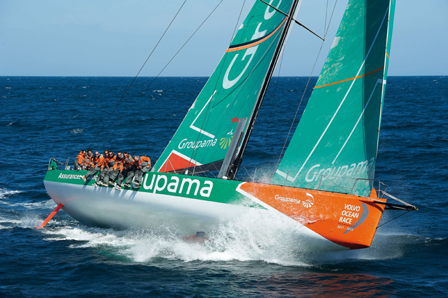 Sortie au large Groupama 4 Sortie au large Groupama 4