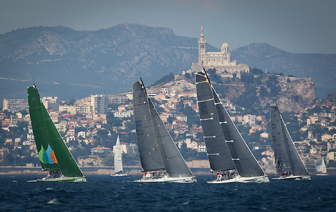 La flotte Soto 40 à Marseille La flotte Soto 40 à Marseille