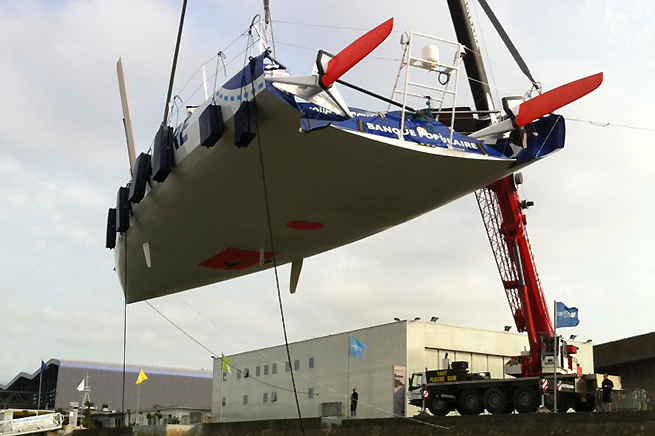 Banque Populaire remis à l`eau Banque Populaire remis à l`eau