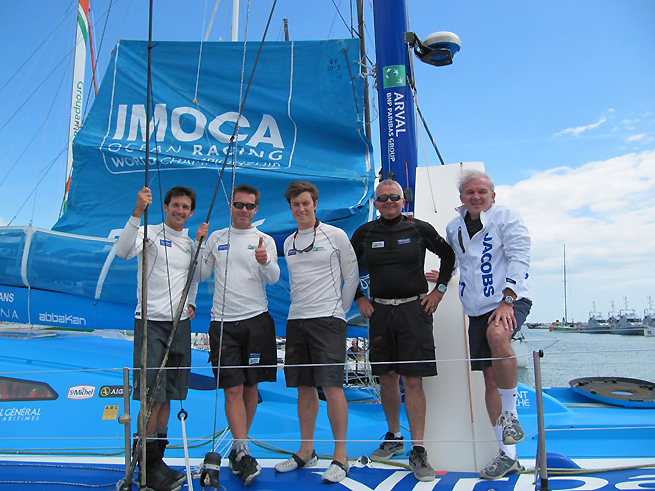Départ Convoyage Lorient 2011 IMOCA Départ Convoyage Lorient 2011 IMOCA