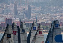 Un podium très ouvert avant l´étape de Barcelone Les TP52 à Barcelone