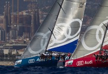 Chaleur étouffante pour la manche d´entraînement Manche d`entraînement Barcelone