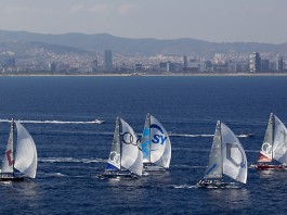 Ran en tête au terme de la première journée à Barcelone La flotte TP52 à Barcelone Jour 1 2011