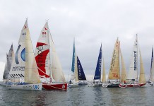 Rouxel et Morvan remportent les manches du jour Quiberon Solo 2011