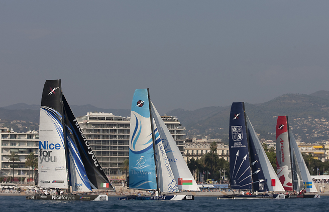 Flotte Extreme 40 à Nice Flotte Extreme 40 à Nice