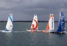 Dans les allées du Nautic, MOD70, nouveau Multi50 de Lalou Roucayrol.. Krys Match à la Trinité