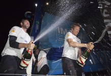 Meilleurs voeux de la part de la rédaction de Course au Large ! Arrivée Dick et Beyou