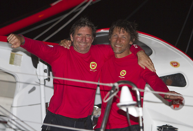 Arrivée Groupe Bel Kito de Pavant et Yves Régniau Arrivée Groupe Bel Kito de Pavant et Yves Régniau