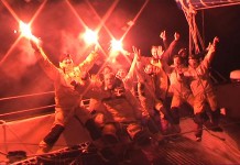 Retour en images sur l´année 2012 Arrivée Banque Populaire V