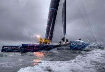 Spindrift Racing achète le Maxi Banque Populaire V Arrivée Banque Populaire V
