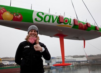 Savéol mis à l´eau à Concarneau Savéol mis à l`eau