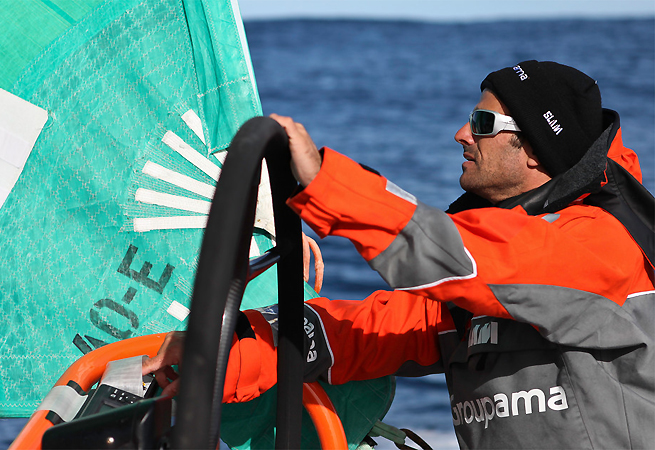 Cammas à la barre Cammas à la barre