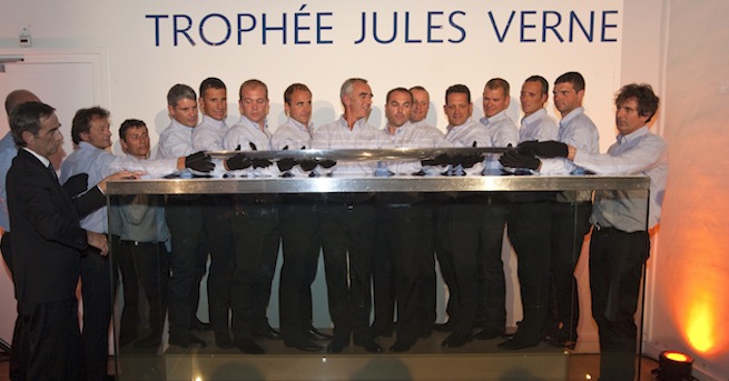 Remise du Trophée Jules Verne Remise du Trophée Jules Verne