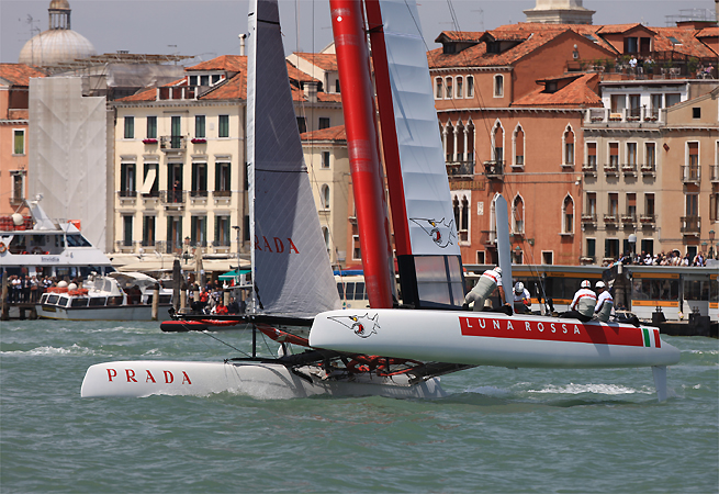 Luna Rossa Swordfish Jour 2 à Venise Luna Rossa Swordfish Jour 2 à Venise