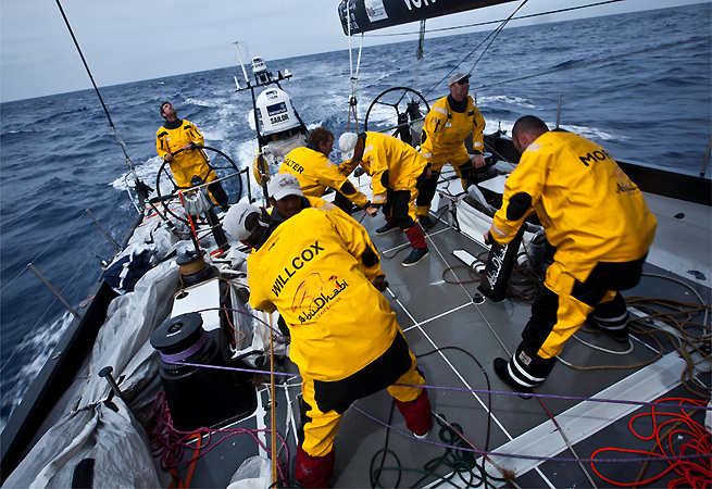 A bord d`Abu Dhabi Atlantique A bord d`Abu Dhabi Atlantique