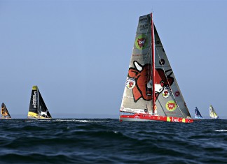 Départ de Cascais dans des conditions idéales Départ Cascaïs Europa Warm Up