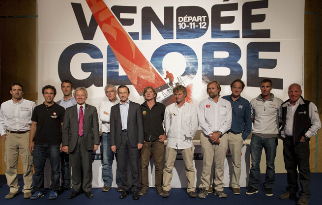 Vendée Globe Conference Presse a 150 jours 2012 Vendée Globe Conference Presse a 150 jours 2012