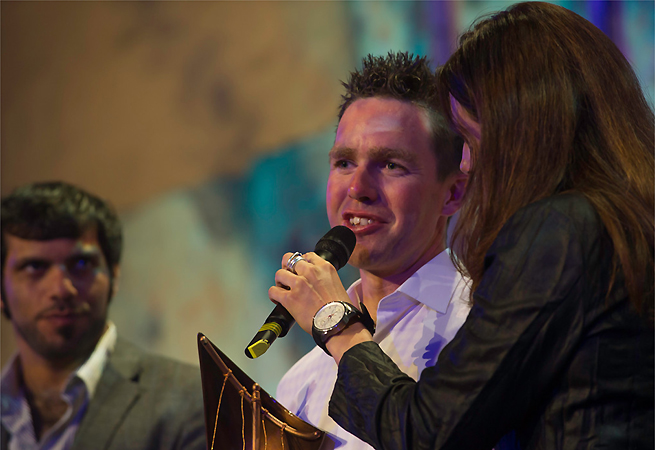 Brad Marsh distingué à Lorient Brad Marsh distingué à Lorient