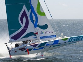 Oman Sail MOD70 Sidney Gavignet 2012