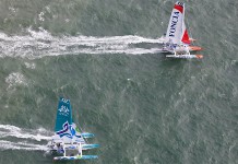 Foncia pulvérise le record du Tour de l´île de Wight Foncia contre Oman Sail Artemis Challenge