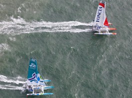 Foncia contre Oman Sail Artemis Challenge