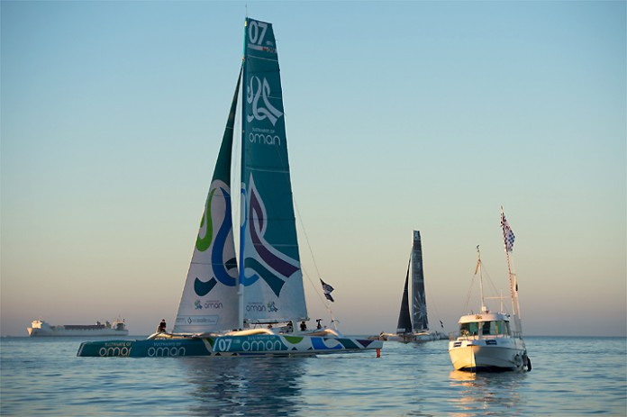 arrivée Oman sail Cascaïs