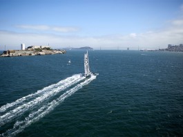 Hydroptère à San Francisco