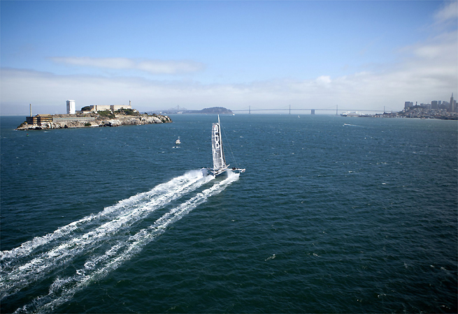 Hydroptère à San Francisco Hydroptère à San Francisco