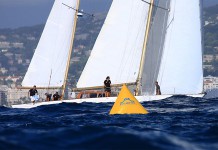 Une petite brise en baie de la Napoule Régates Royales 2012