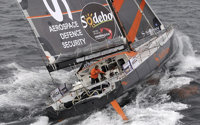 Safran au près tribord 2012 Safran au près tribord 2012