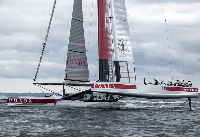 Luna Rossa à Auckland Luna Rossa à Auckland