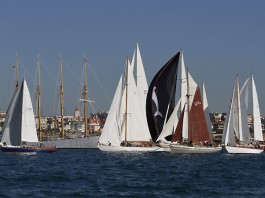 Bon départ pour la flotte de la Transat Classique Départ Transat Classique 2012
