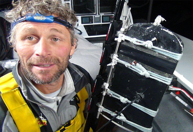 Bernard Stamm problème hydrogénérateur Bernard Stamm problème hydrogénérateur