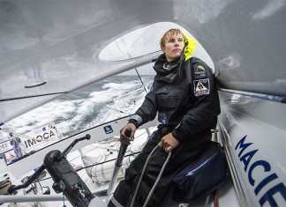 Gabart de retour sur l’eau en IMOCA François Gabart Macif