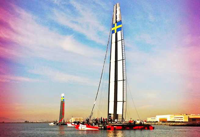 Artemis nouvelle aile AC72 Artemis nouvelle aile AC72