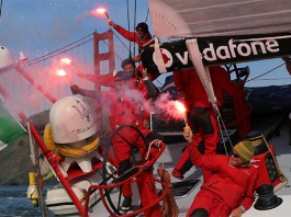 Soldini signe un nouveau temps de référence Arrivée San Francisco Soldini Maserati