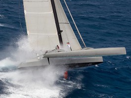 La victoire mais pas de record pour Paradox Trimaran Paradox Caribbean 600