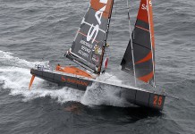 Les vitesses remontent en bordure d´une dépression Safran avant VG 2012