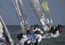 La flotte groupée aux abords du Solent Flotte M34