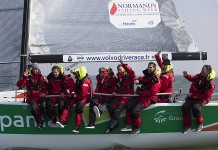 La double traversée de Manche avalée en 30 heures Groupama