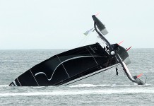 Spindrift a chaviré à Dun Laoghaire Chavirage Spindrift Dun Laoghaire