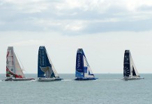 La flotte a quitté Dun Laoghaire Départ de Dun Laoghaire