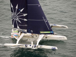 Edmond de Rothschild Sebastien Josse MOD 70 Route des Princes 2013