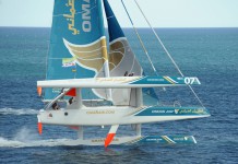 Sidney Gavignet sera au départ de la Route du Rhum MOD70 Oman Air Gavignet Route des Princes 2013