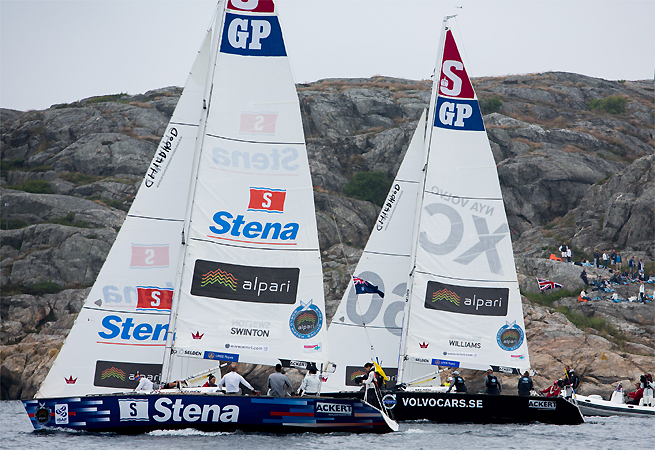 Swinton contre Williams à Marstrand Swinton contre Williams à Marstrand