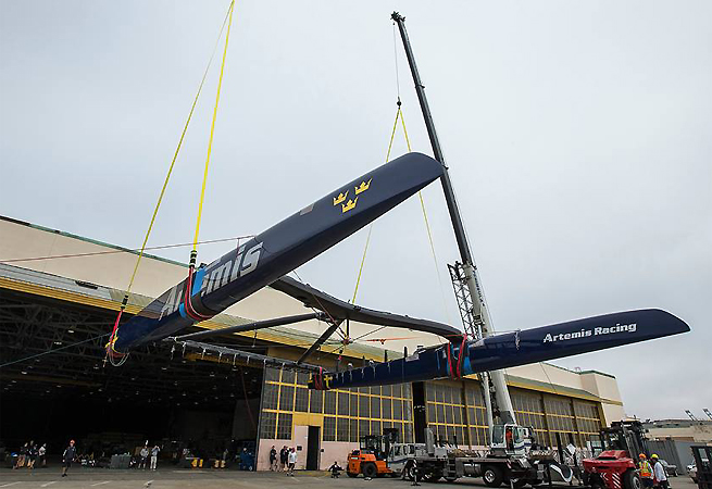Artemis 2 sort du hangar Artemis 2 sort du hangar