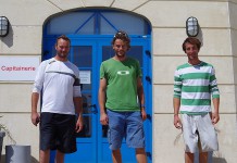 Gahinet vainqueur en prototype et Koster en série Podium Transgascogne 2013 proto