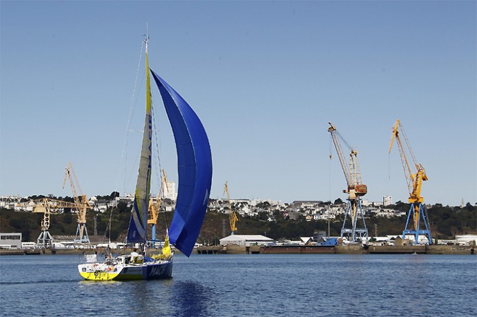 Arrivée Macif à Brest